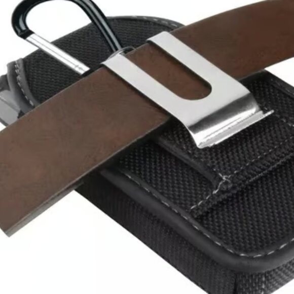 Tough Tested Universal Rugged Pouch with Belt Clip, Black - Picture 3 of 3